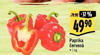 Paprika červená