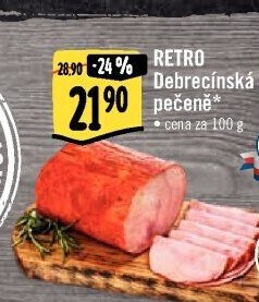 Pečeně debrecínská Albert Retro
