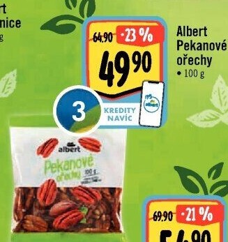 Pekanové ořechy Albert