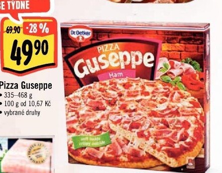 Pizza mražená Guseppe Dr. Oetker