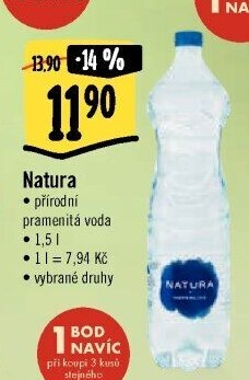 Přírodní voda Natura