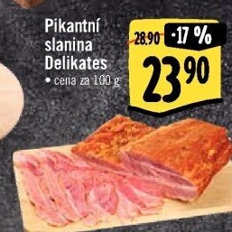 Slanina pikantní delikates