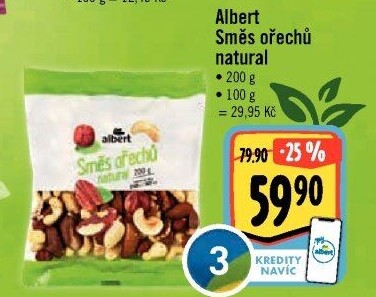 Směs ořechů Albert