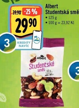 Studentská směs Albert