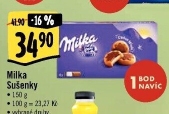 Sušenky Milka