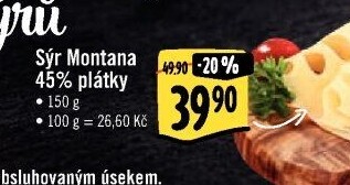 Sýr Montana 45%