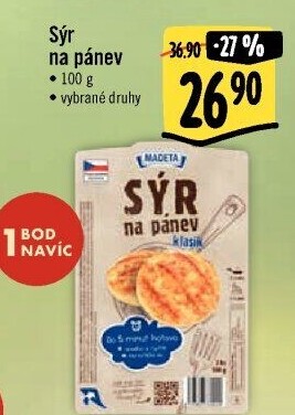 Sýr na pánev Madeta