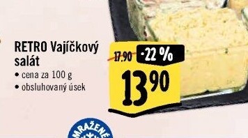 Vajíčkový salát Albert Retro