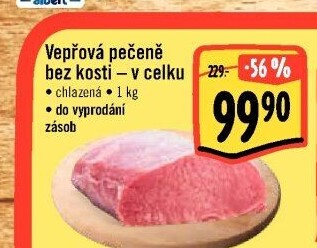 Vepřová pečeně bez kosti