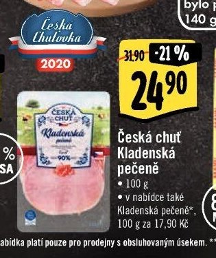 Česká chuť Kladenská pečeně