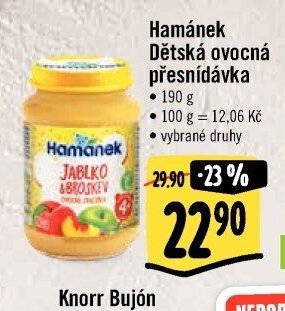 Hamánek Dětská ovocná přesnídávka