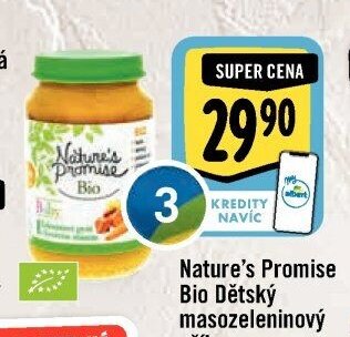 Nature's Promise Bio Dětský masozeleninový příkrm