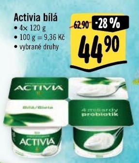 Bílý jogurt Activia Danone