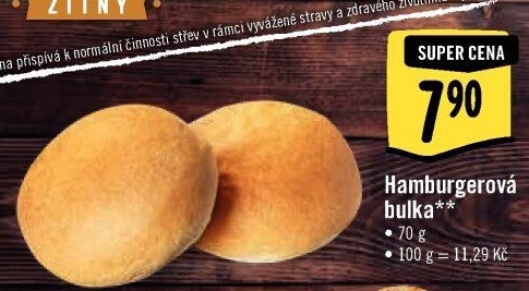 Bulka na hamburger
