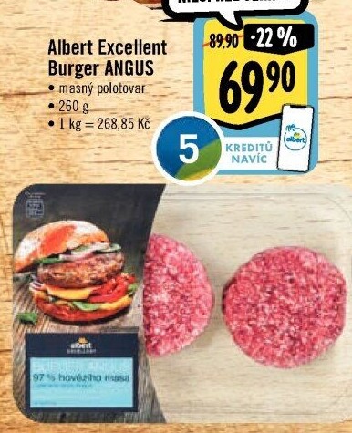 Burger Angus Albert Excellent