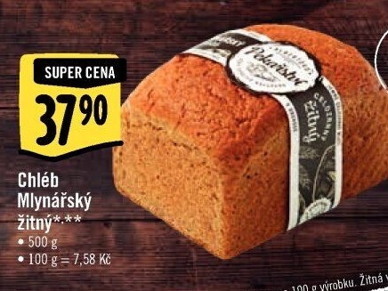 Chléb Mlynářský žitný Albert