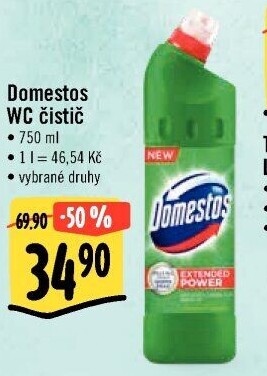 Čistič WC gelový Domestos