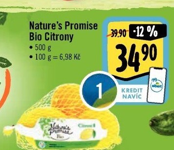 Citrony bio Nature'
