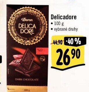 Čokoláda Delicadore Baron