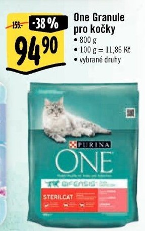 Granule pro kočky One Purina