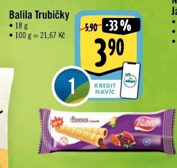 Kukuřičné trubičky bez lepku Balila