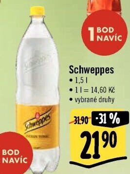 Limonáda Tonic Schweppes