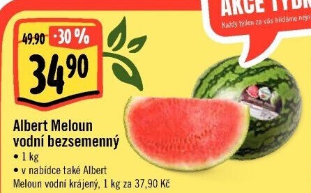 Meloun vodní bezsemenný Albert