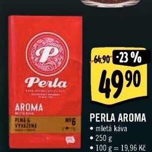 Mletá káva Aroma AH Perla