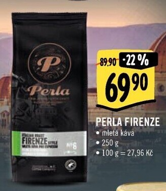 Mletá káva Firenze AH Perla