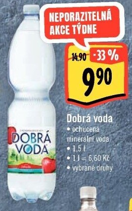 Ochucená voda Dobrá voda