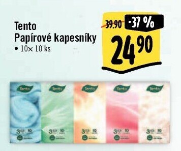 Papírové kapesníčky 3vrstvé Tento