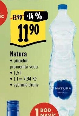 Přírodní voda Natura