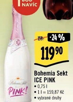 Sekt Pink Ice Bohemia Sekt