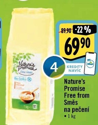 Směs na pečení bez lepku Free From Nature'