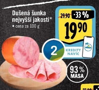 Šunka dušená nejvyšší jakosti