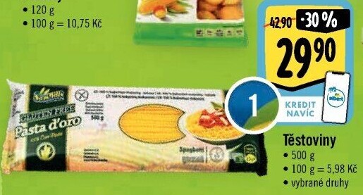 Těstoviny bez lepku Sam Mills