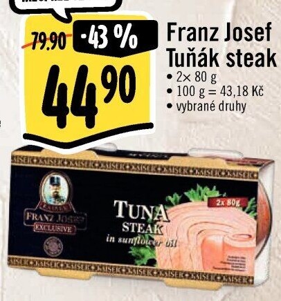 Tuňák steak Exclusive Franz Josef Kaiser