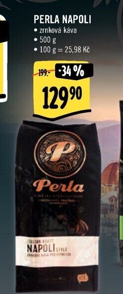 Zrnková káva Napoli AH Perla