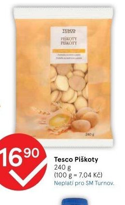Tesco Piškoty