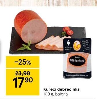 Kuřecí debrecínka