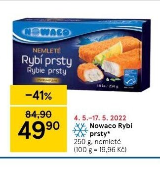 Nowaco Rybí prsty