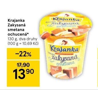 Krajanka Zakysaná smetana ochucená