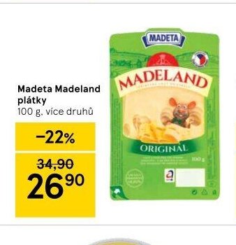 Madeta Madeland plátky