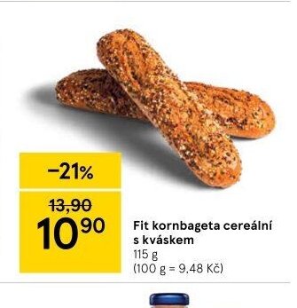 Fit kornbageta cereální s kváskem