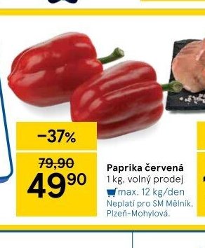 Paprika červená