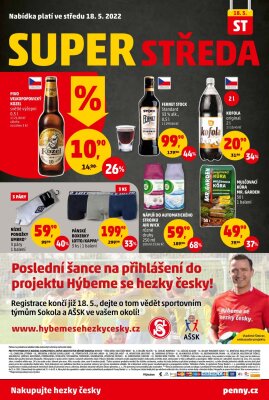 akční leták Penny Market 12.5.2022-18.5.2022
