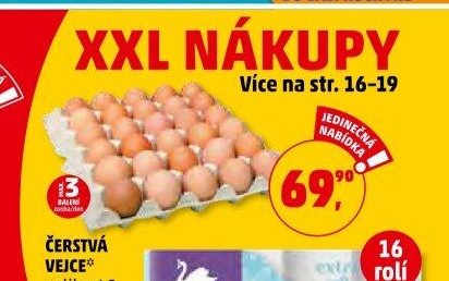ČERSTVÁ VEJCE