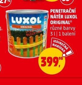 PENETRAČNÍ NÁTĚR LUXOL ORIGINAL