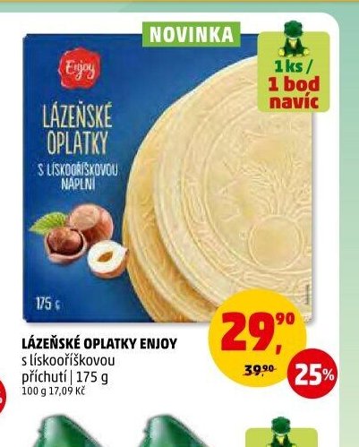 Lázeňské oplatky Enjoy