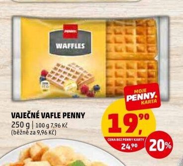 VAJEČNÉ VAFLE PENNY